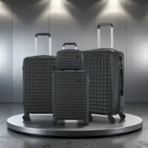 4-Piece ABS Hardside lightweight Spinner Luggage Sets
