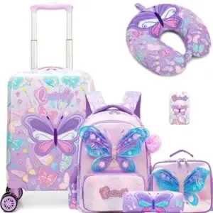 Kid's Luggage Set 5 Pcs Suitcase Set 16"