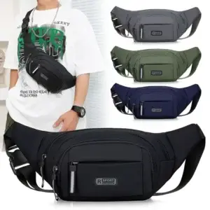 Fashion Large-capacity Men Waist Bag
