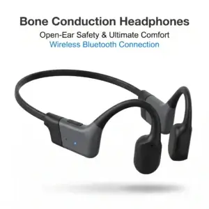 Open-Ear Bone Conduction Bluetooth Earphones