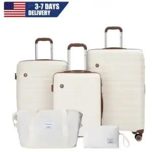 Hardcase 3 Set Luggage with Travel Duffle Bag