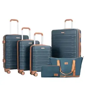 Luggage Sets 6 Piece, Suitcases with Double spinner wheels - Thumbnail Image 8