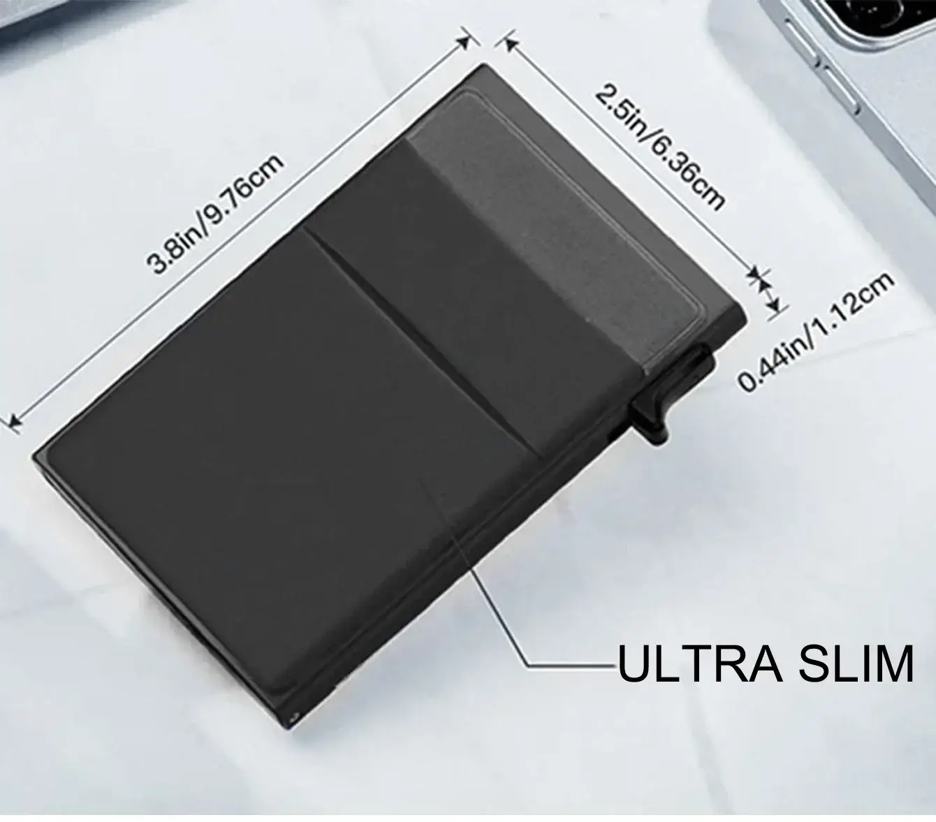 Slim RFID Pop Up Wallet - Image 3