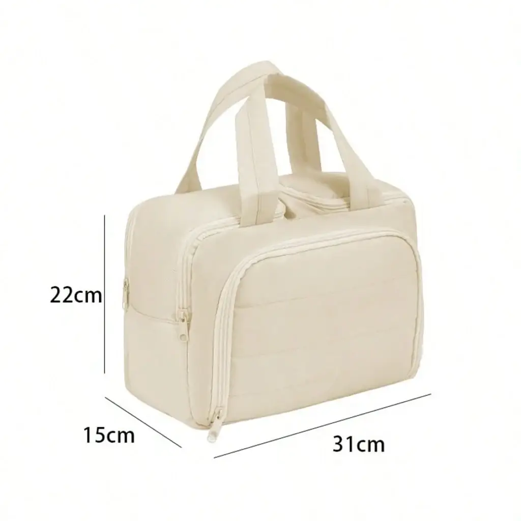 Travel Toiletry Bag Large organizer for vacations business trips and carry-on packing